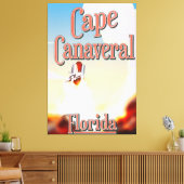 Capcanaveral-Reiseplakat Leinwanddruck (Insitu (Wohnzimmer))