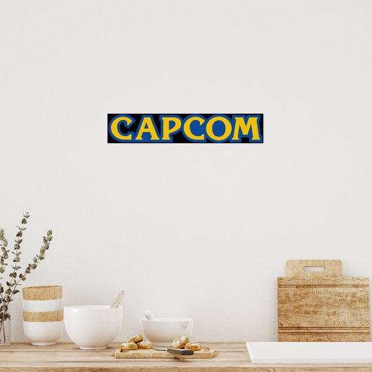Capcom Logo Poster (Küche)