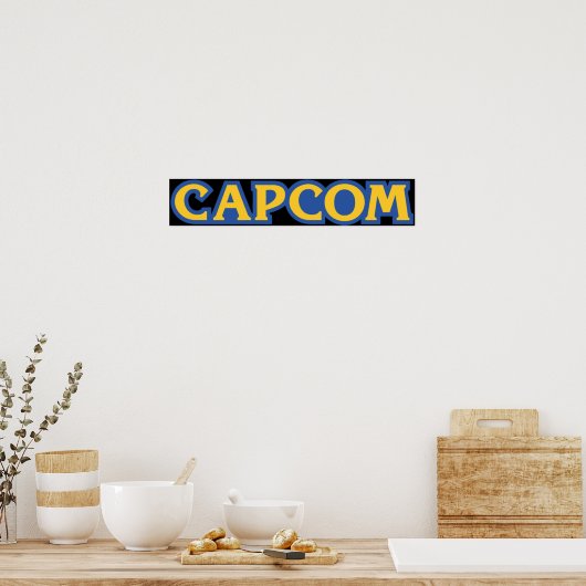 Capcom Merchandise Poster (Küche)
