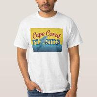 Capcoral Florida Dolphin Retro Vintage Reise