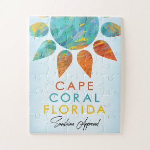 Capcoral Florida Sunshine Travel Puzzle