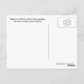 Cape Agulhas, Afrika, Shipwreck Postcard Postkarte (Rückseite)