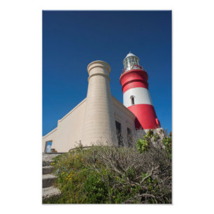 Cape Agulhas Leuchtturm Hochwertiges Foto drucken