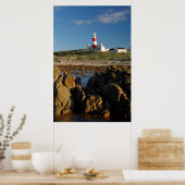 Cape Agulhas Leuchtturm, Western Cape Poster (Küche)