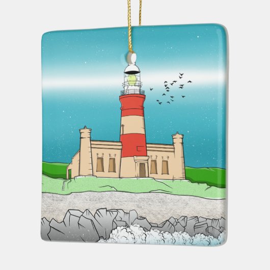 Cape Agulhas Lighthouse Keramikornament (Links)