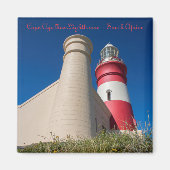 Cape Agulhas Lighthouse Magnet (Vorne)