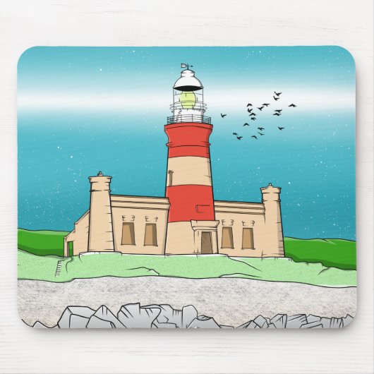Cape Agulhas Lighthouse Mousepad (Vorne)
