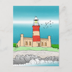 Cape Agulhas Lighthouse Postkarte