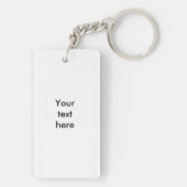 Cape Agulhas Lighthouse Schlüsselanhänger (Rückseite)