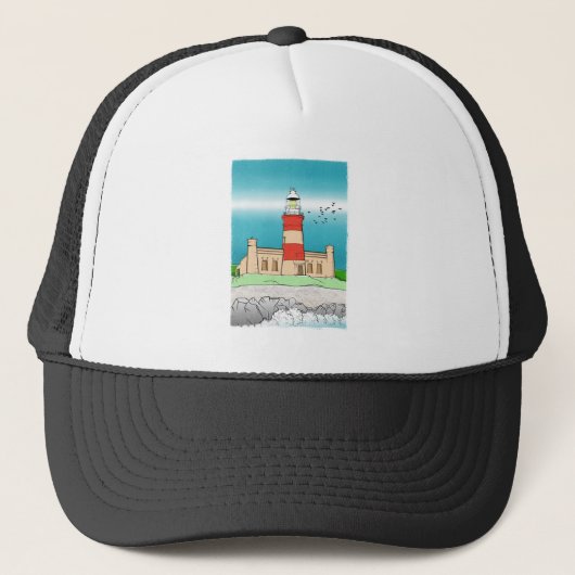 Cape Agulhas Lighthouse SHIRT AMAZON Truckerkappe (Vorderseite)