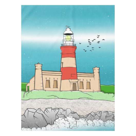 Cape Agulhas Lighthouse Tischdecke (Vorderseite)