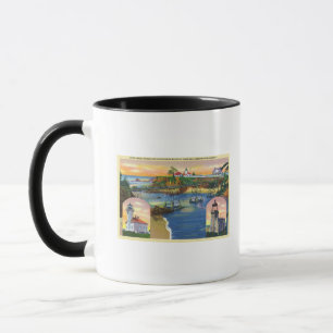 Cape Arago Bridge und Lighthouse Mouth Tasse