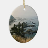 Cape Arago State Park, Oregon Coast Keramik Ornament (Rechts)