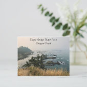 Cape Arago State Park, Oregon Coast Postkarte (Stehend Vorderseite)