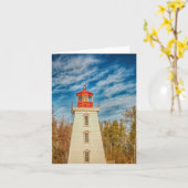 Cape Bear Lighthouse Karte (Gelbe Blume)