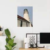 Cape Blanco Lighthouse, OR Poster (Heimbüro)