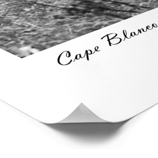 Cape Blanco Lighthouse Poster (Ecke)