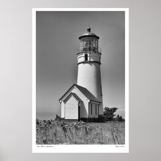 Cape Blanco Lighthouse Poster (Vorne)