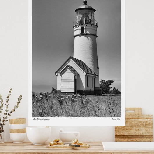 Cape Blanco Lighthouse Poster (Küche)