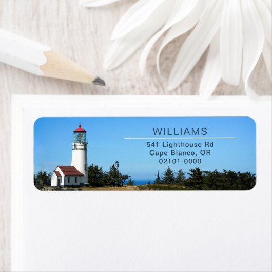 Cape Blanco Lighthouse Rücksendeadresse (Insitu)