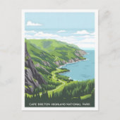 Cape Breton Highlands National Park Kanada Reisen Postkarte (Vorderseite)