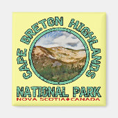 Cape Breton Highlands National Park Magnet (Vorne)