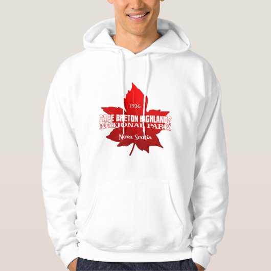 Cape Breton Highlands NP (Ahornblatt) Hoodie (Vorderseite)