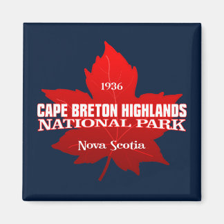Cape Breton Highlands NP (Ahornblatt) Magnet
