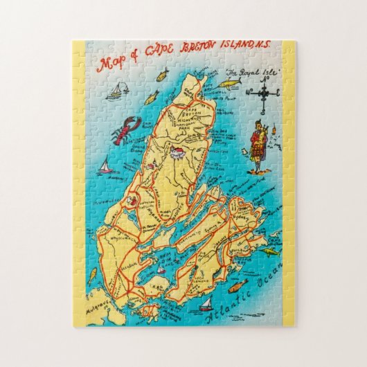 Cape Breton Inseln 11x14 Puzzle (Vertikal)