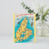Cape Breton Inseln Postkarte (Stehend Vorderseite)
