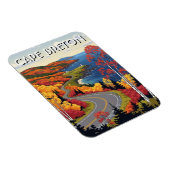 Cape Breton Island Canada Wildflowers Magnet (Rechte Seite)