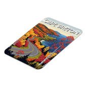 Cape Breton Island Canada Wildflowers Magnet (Linke Seite)