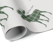 Cape Breton Island Tartan Custom Elche Geschenkpac Geschenkpapier (Rolleneckpunkt)
