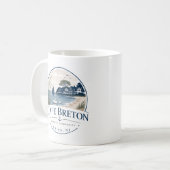 Cape Breton Schwan & Shore Tasse (Vorderseite Links)