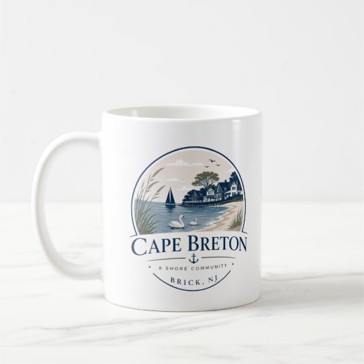 Cape Breton Schwan & Shore Tasse (Links)