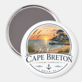 Cape Breton Shore Community Magnet (Vorderseite/Rückseite)