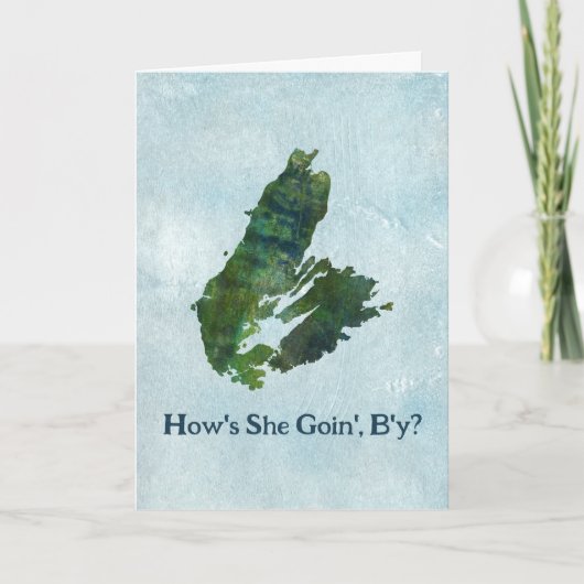 Cape Breton - Standard-geklappte Grußkarte Karte (Vorderseite)
