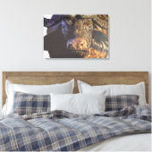 Cape Buffalo Leinwanddruck (Insitu (Schlafzimmer))