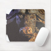 Cape Buffalo Mousepad (Mit Mouse)