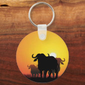 Cape Buffalo Schlüsselanhänger (Vorderseite)