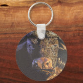 Cape Buffalo Schlüsselanhänger (Vorderseite)