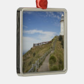 Cape Byron Lighthouse, Cape Byron (Australien 2 Silbernes Ornament (Rechts)