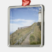 Cape Byron Lighthouse, Cape Byron (Australien 2 Silbernes Ornament (Links)