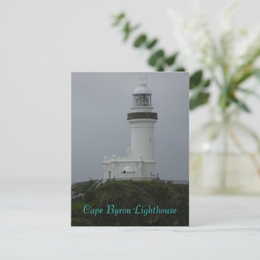 Cape Byron Lighthouse Postkarte (Stehend Vorderseite)