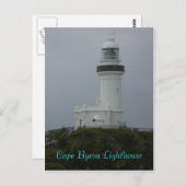 Cape Byron Lighthouse Postkarte (Vorne/Hinten)