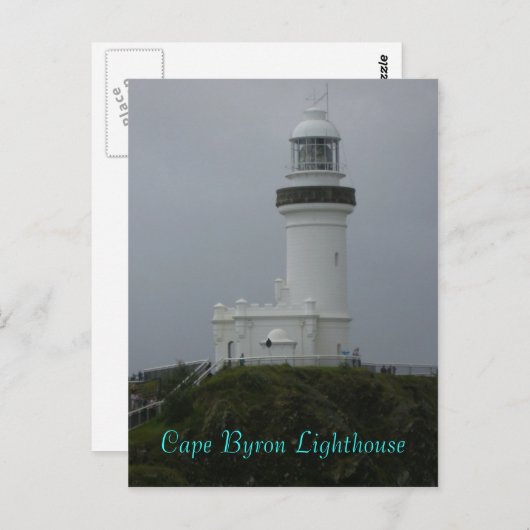 Cape Byron Lighthouse Postkarte (Vorne/Hinten)
