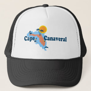 Cape Canaveral - Brandungs-Entwurf Truckerkappe
