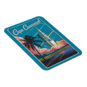 Cape Canaveral Florida Illustration Art Magnet (Rechte Seite)