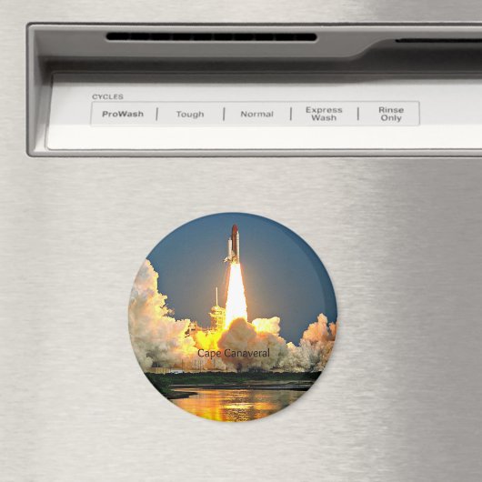 Cape Canaveral Florida Launch Pad Magnet (In Situ (Geschirrspüler))