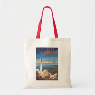 Cape Canaveral Florida malerische Reise Kunst Retr Tragetasche